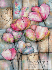 Silent Floral Harmony by CleoDora with 330 colors