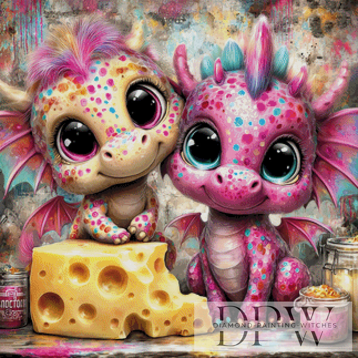 CleoDora作「Käsedrachis」、330色展開