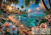 Tropical Island Dream by CleoDora with 315 colors