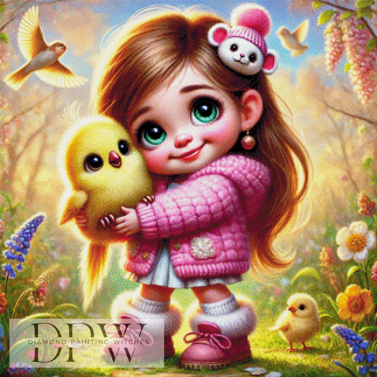 Melody und Böördi by CreatiVart, mit 360 Farben