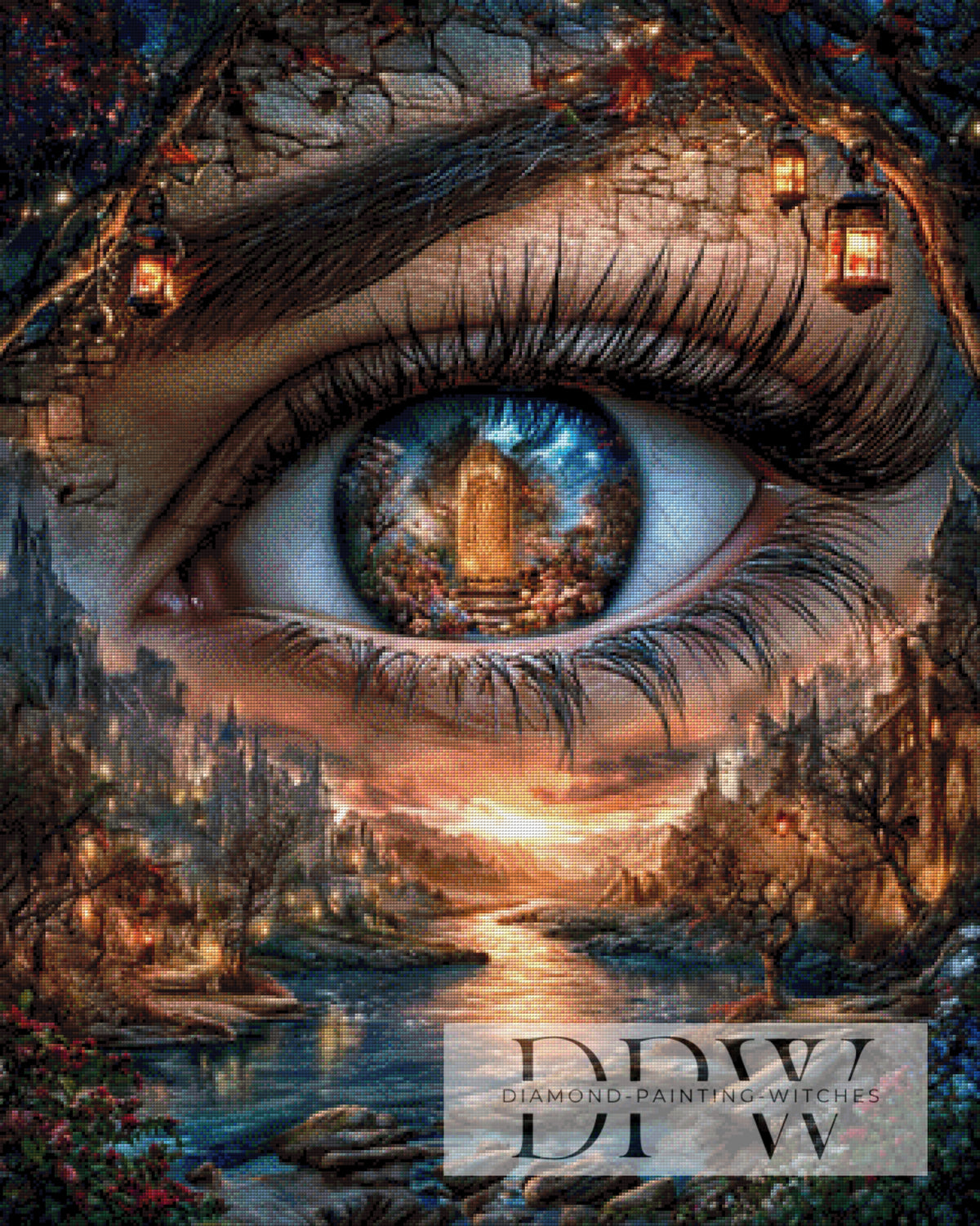 The Watcher's Eye by Elly_A.I mit 220 Farben