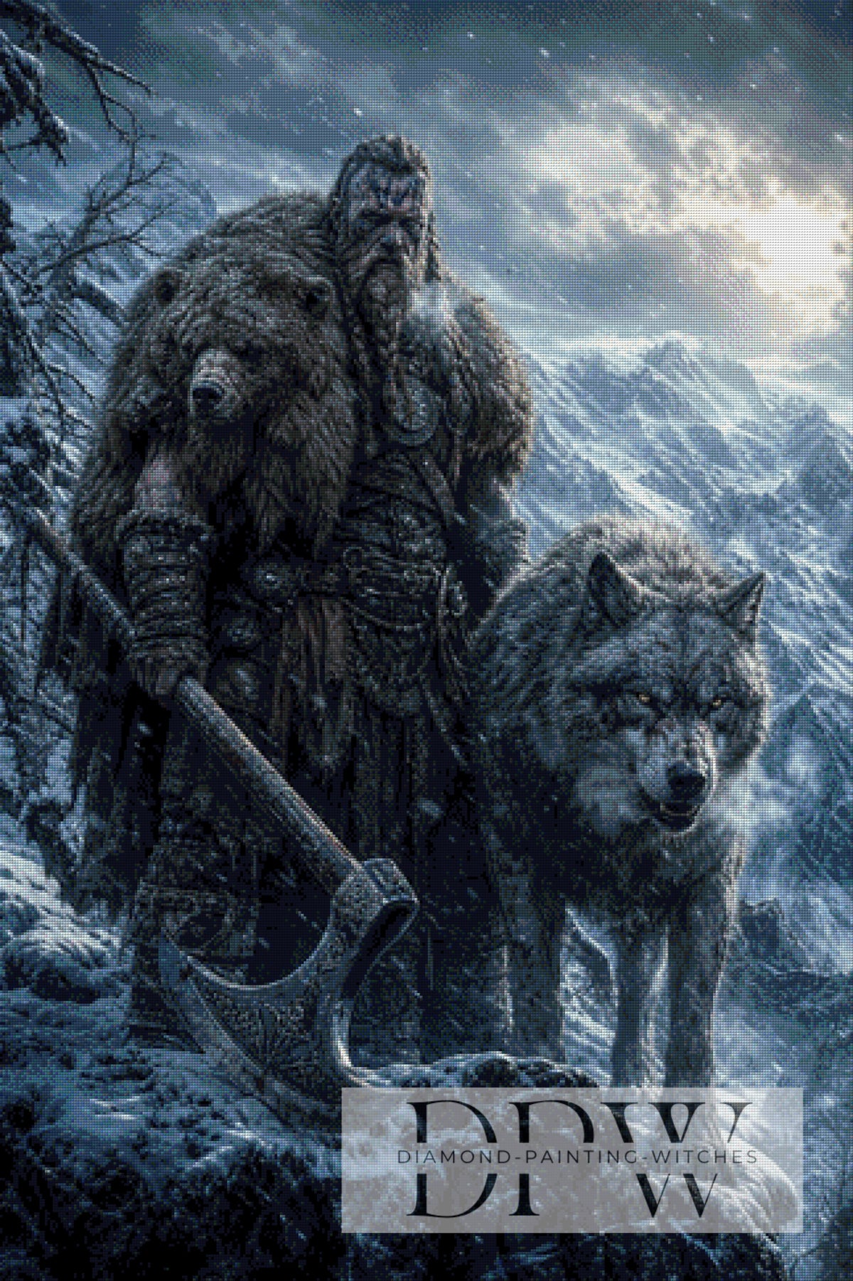 Pixxel PicsによるNordic Berserker（90色）