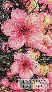 Fairy Dance of the Cherry Blossoms by CleoDora with 250 colors