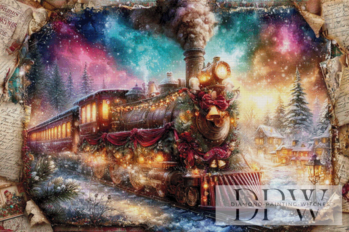 Original Vintage - クリスマス列車 by ellufija (360色)