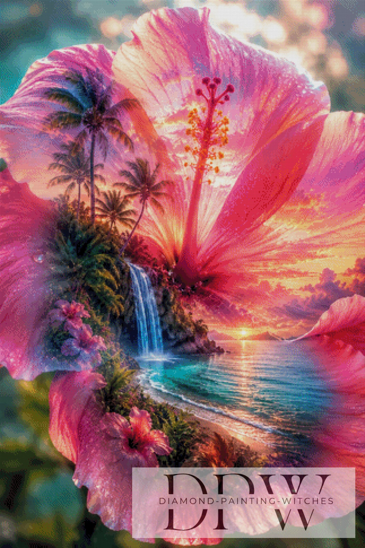 Hibiskuszauber by theA.art（350色）