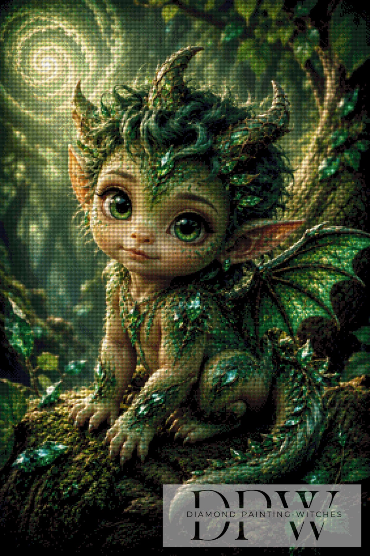 Biggilee_Artによる「Waldflämmchen」、165色。