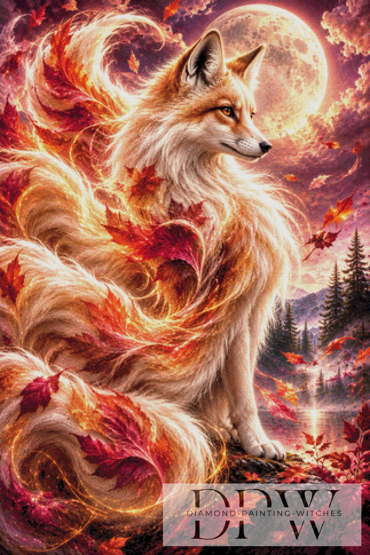 Biggilee_Artによる「Blätterfeuer」（200色）