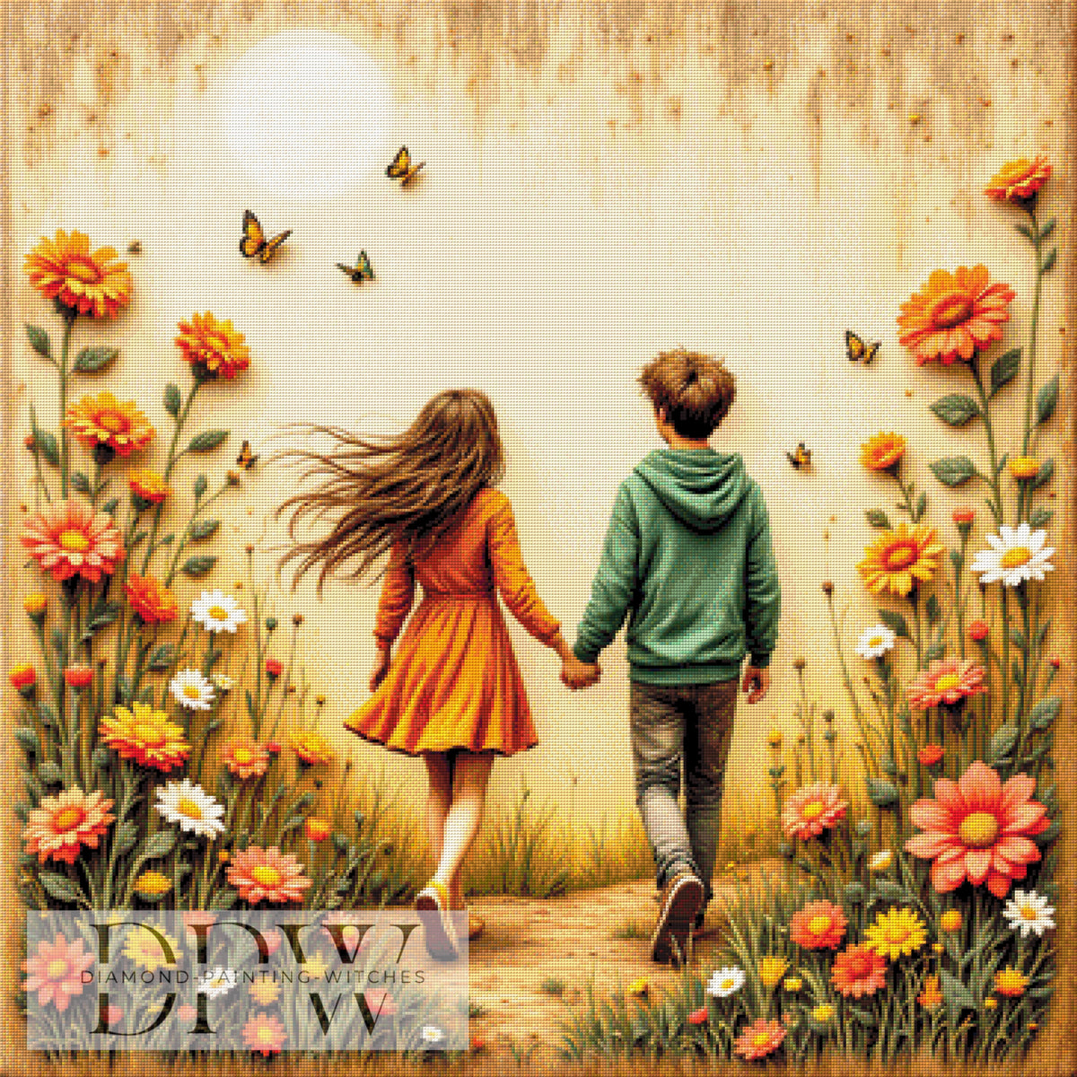 Spaziergang by QN, mit 195 Farben