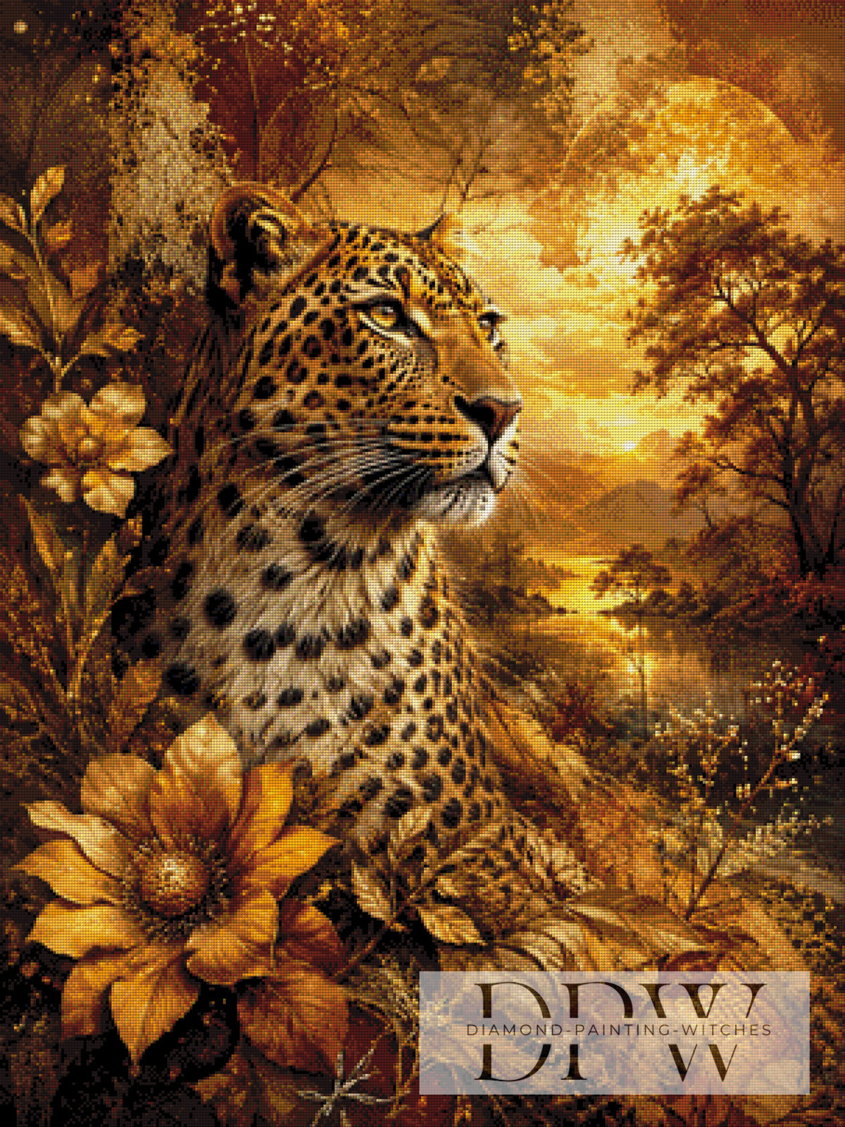 King of the Golden Wilderness by CleoDora with 105 colors