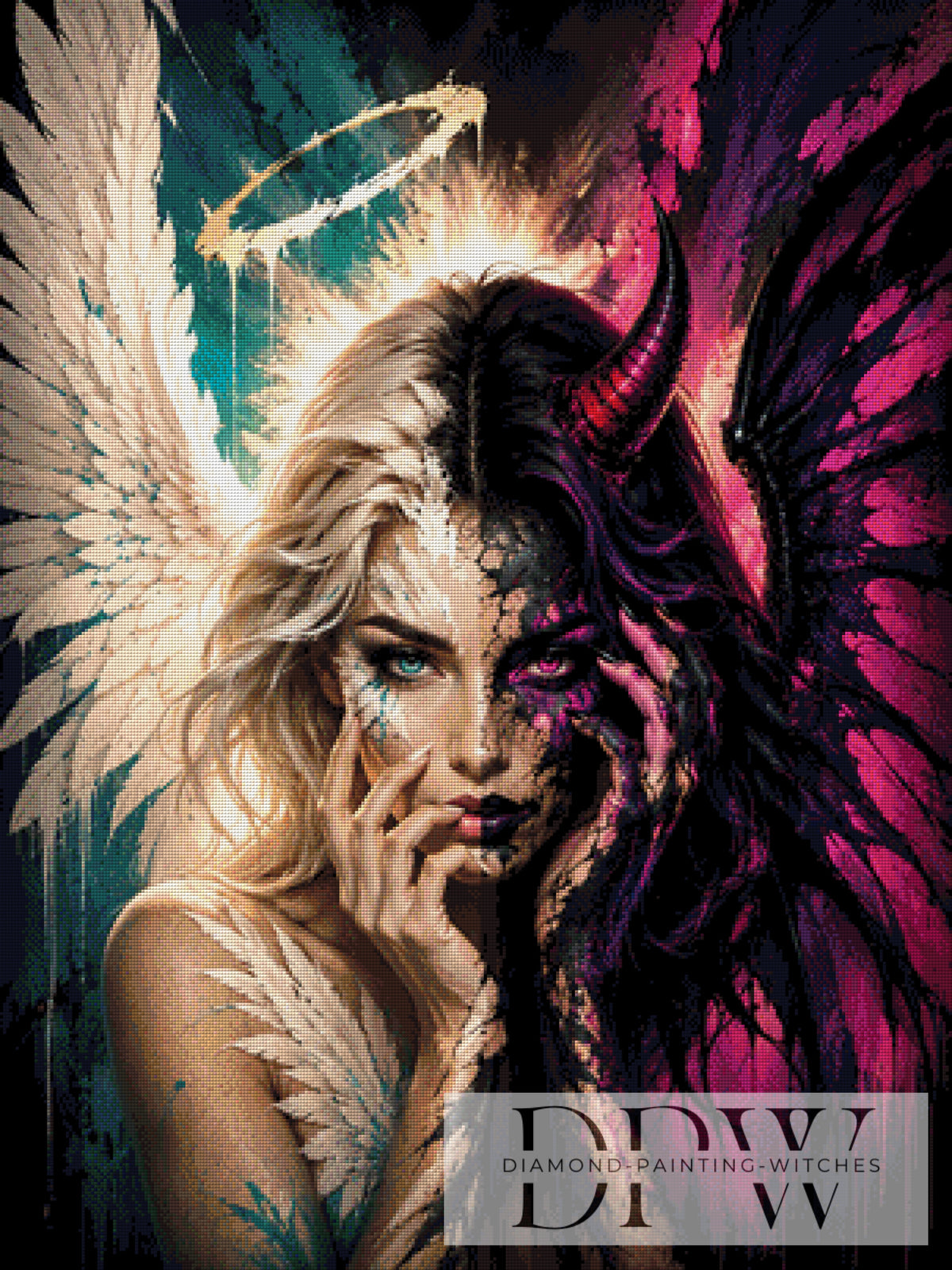 Biggilee_Art作『Engelszorn & Teufelsfluch』（220色）