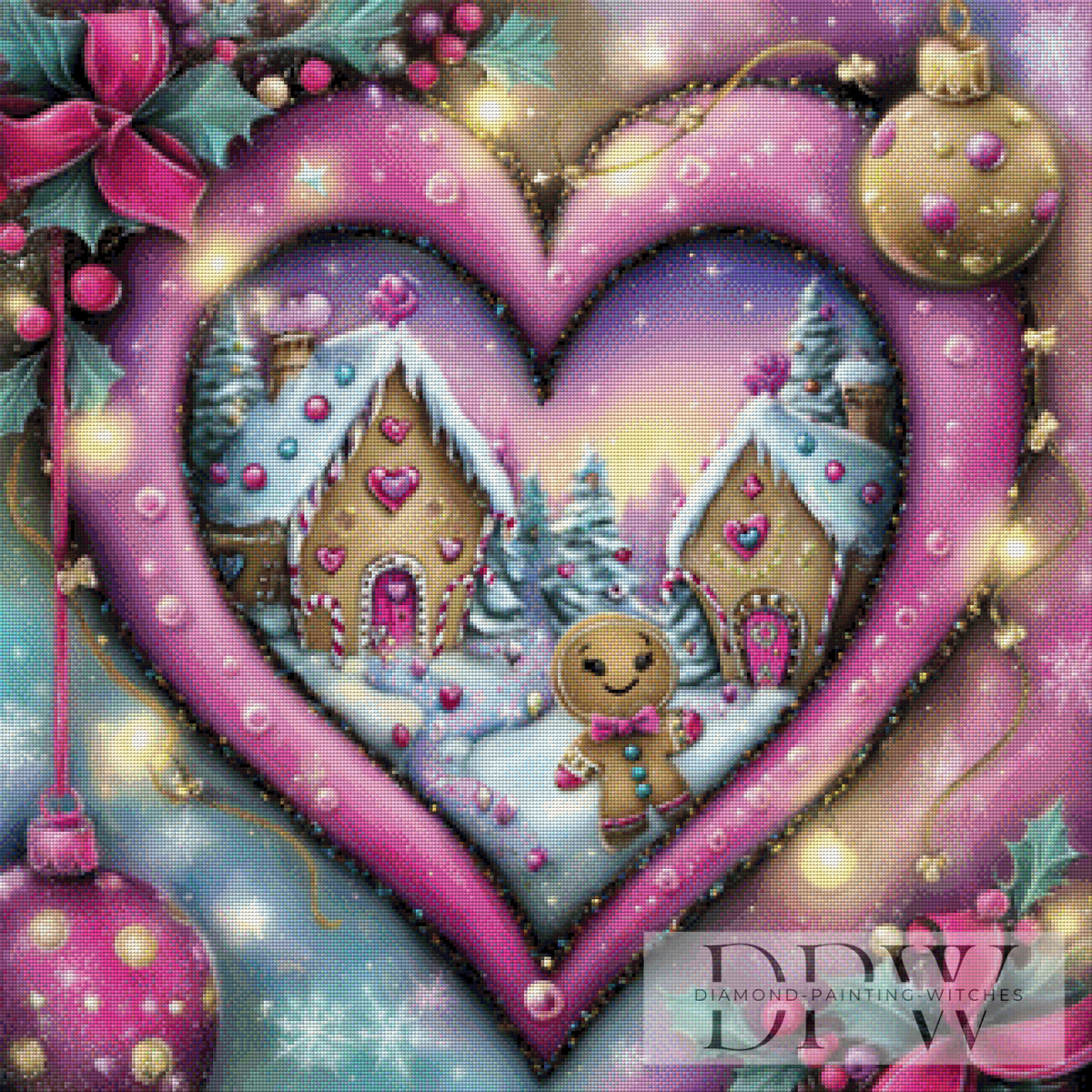 Christmas Heart by Elly_A.I. mit 260 Farben