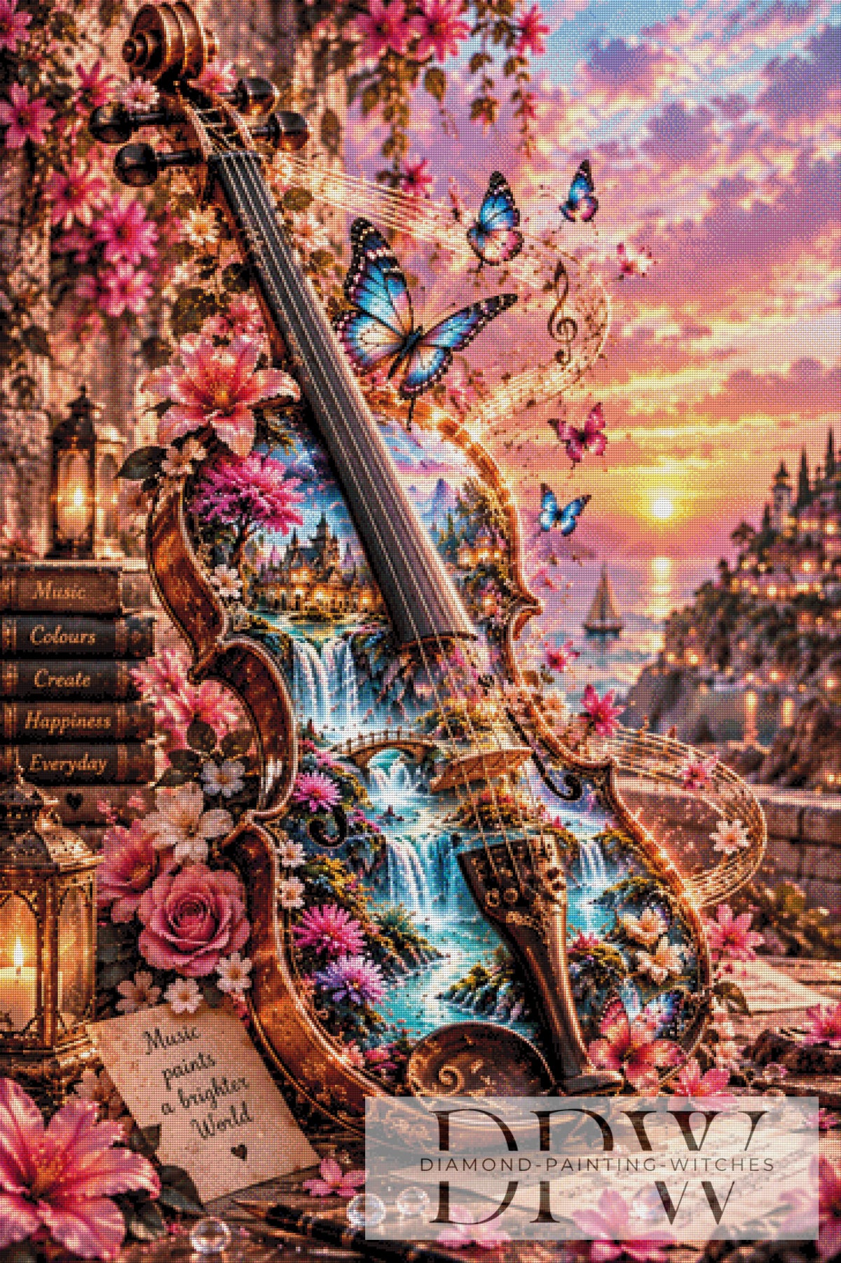 Klangwelt der Fantasie by theA.art mit 370 Farben