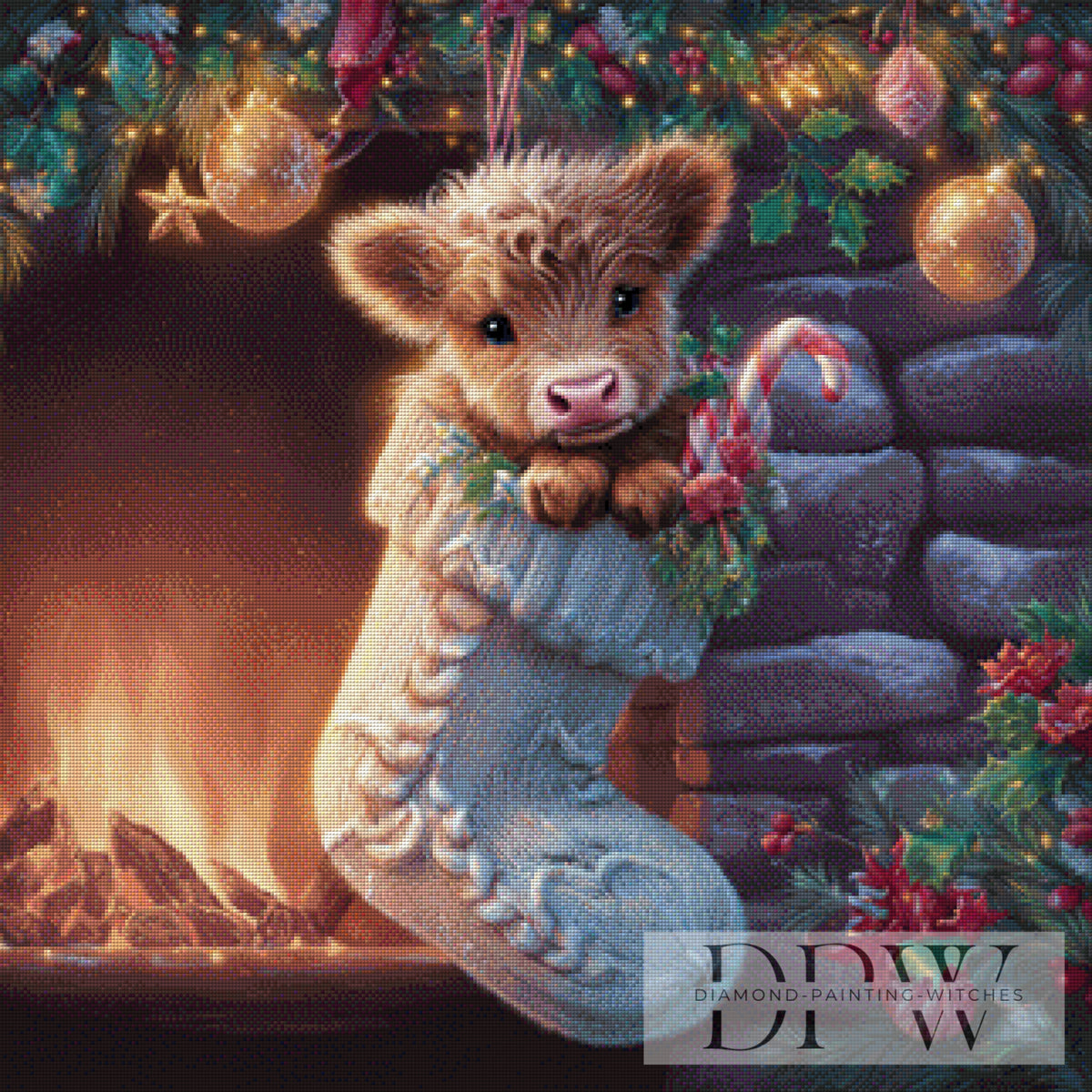 Kaminkuh by Lisa Morgan with 230 colors
