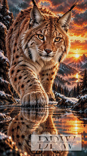 Golden Lynx by Biggilee_Art mit 200 Farben