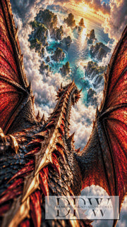 Flug nach Aetheria by Biggilee Art mit 290 Farben