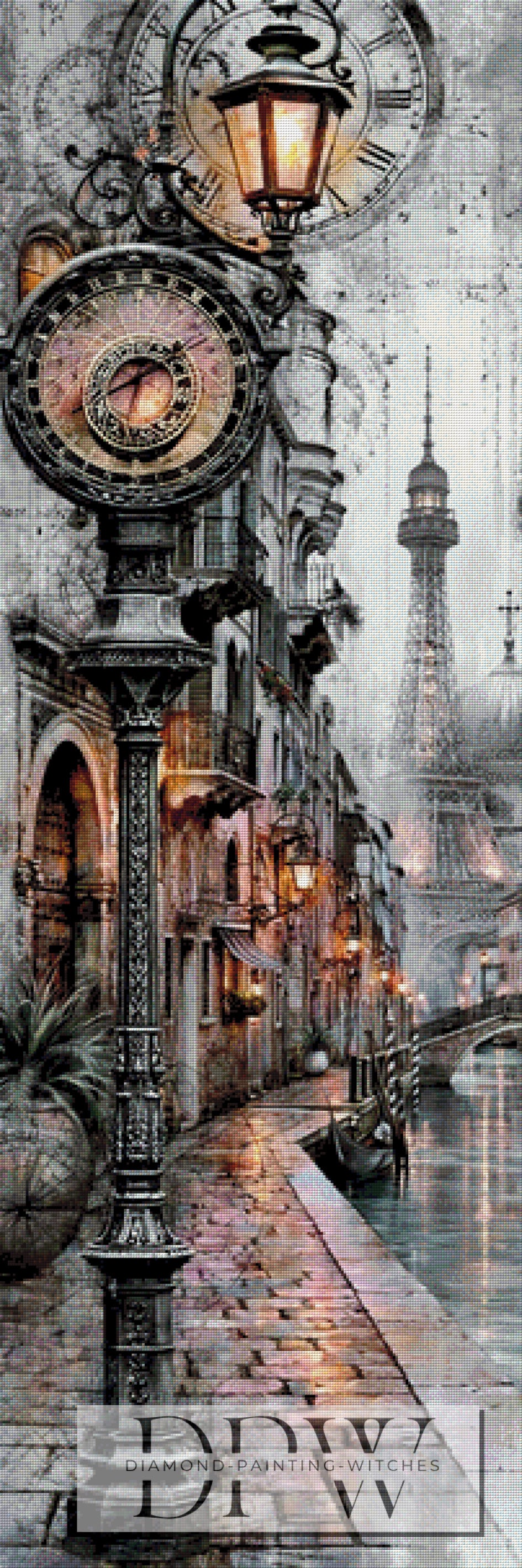 CleoDoraによる「Zeitlose Straßen」、190色展開