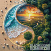 Nature Yin Yang by QN, mit 260 Farben