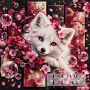 Panel Dreams - Weißer Fuchs 2 by theA.art mit 220 Farben