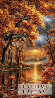 Herbstlicht am Wasser by Maggie mit 210 Farben