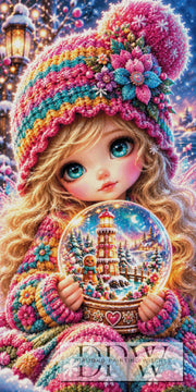 Das Wunder in der Schneekugel by Elly_A.I. mit 400 Farben