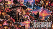 Hexenwelten II by Elly_A.I. mit 340 Farben