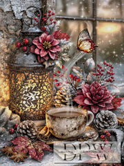 Warmer Zauber am Fenster by CleoDora mit 240 Farben