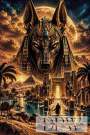 Tempel des Anubis by Biggilee Art mit 170 Farben