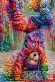 Wirbelwind aus Farbe by Elly_A.I mit 400 Farben