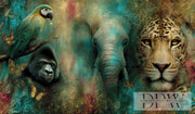 Jungle Heroes by Elly_A.I with 200 colors