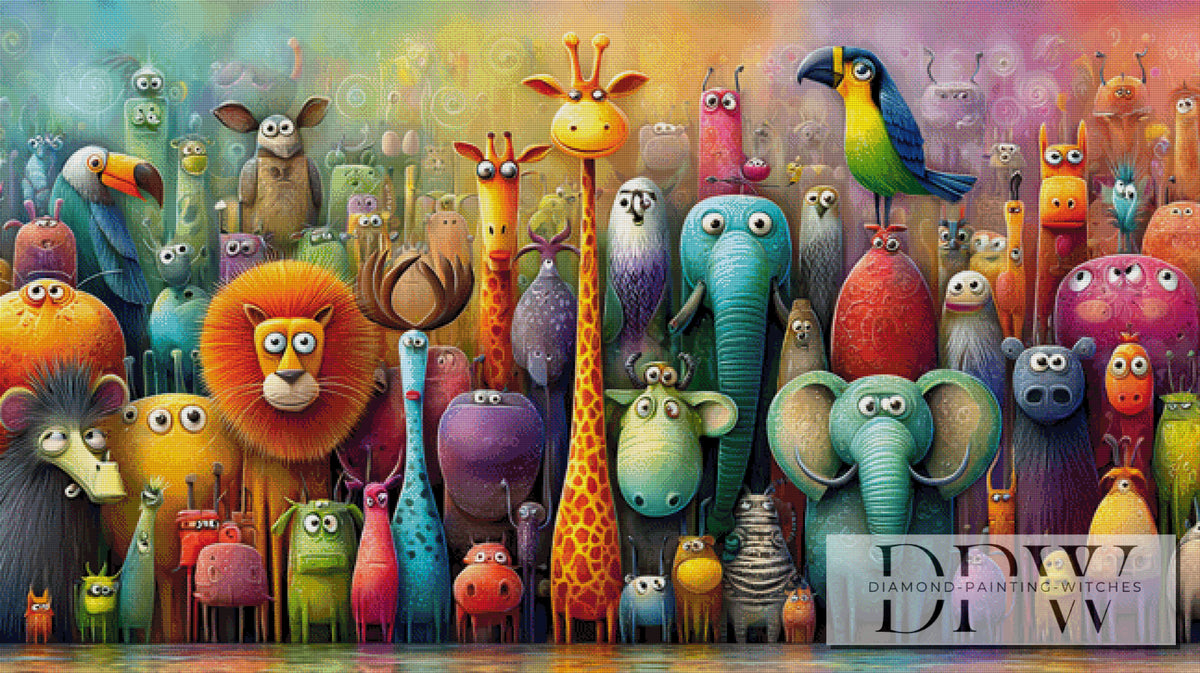 Jungle Gang by Pixxel Pics with 400 colors