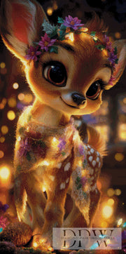 Weihnachtsrehkitz by CreatiVart mit 220 Farben