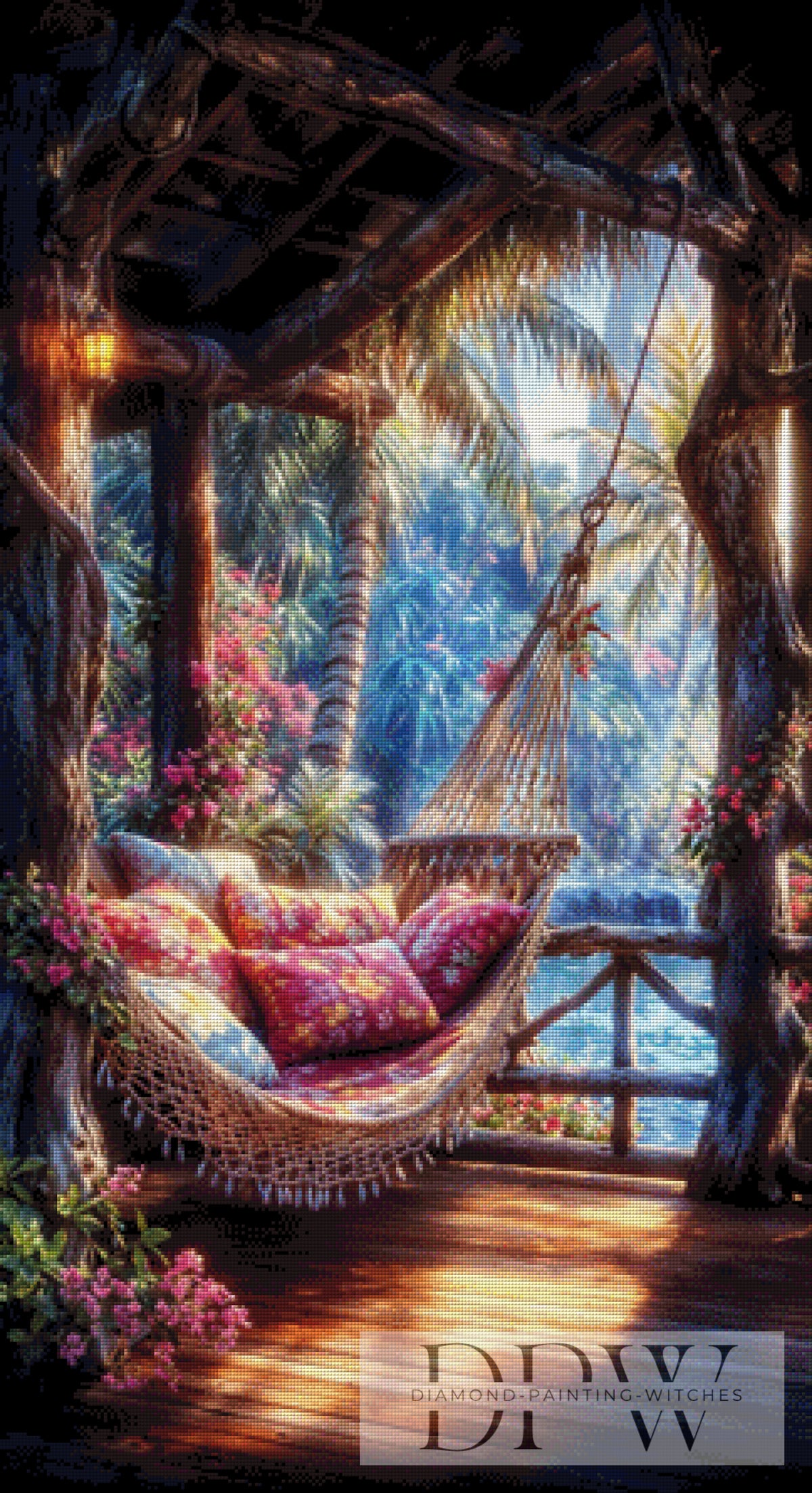 Hängematte im Paradies by ellufija mit 320 Farben