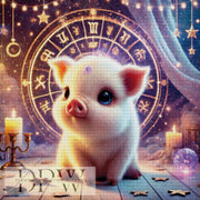 Zodiac sign Pig by Elly_A.I with 280 colors