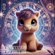 Zodiac Sign Horse by Elly_A.I with 190 colors