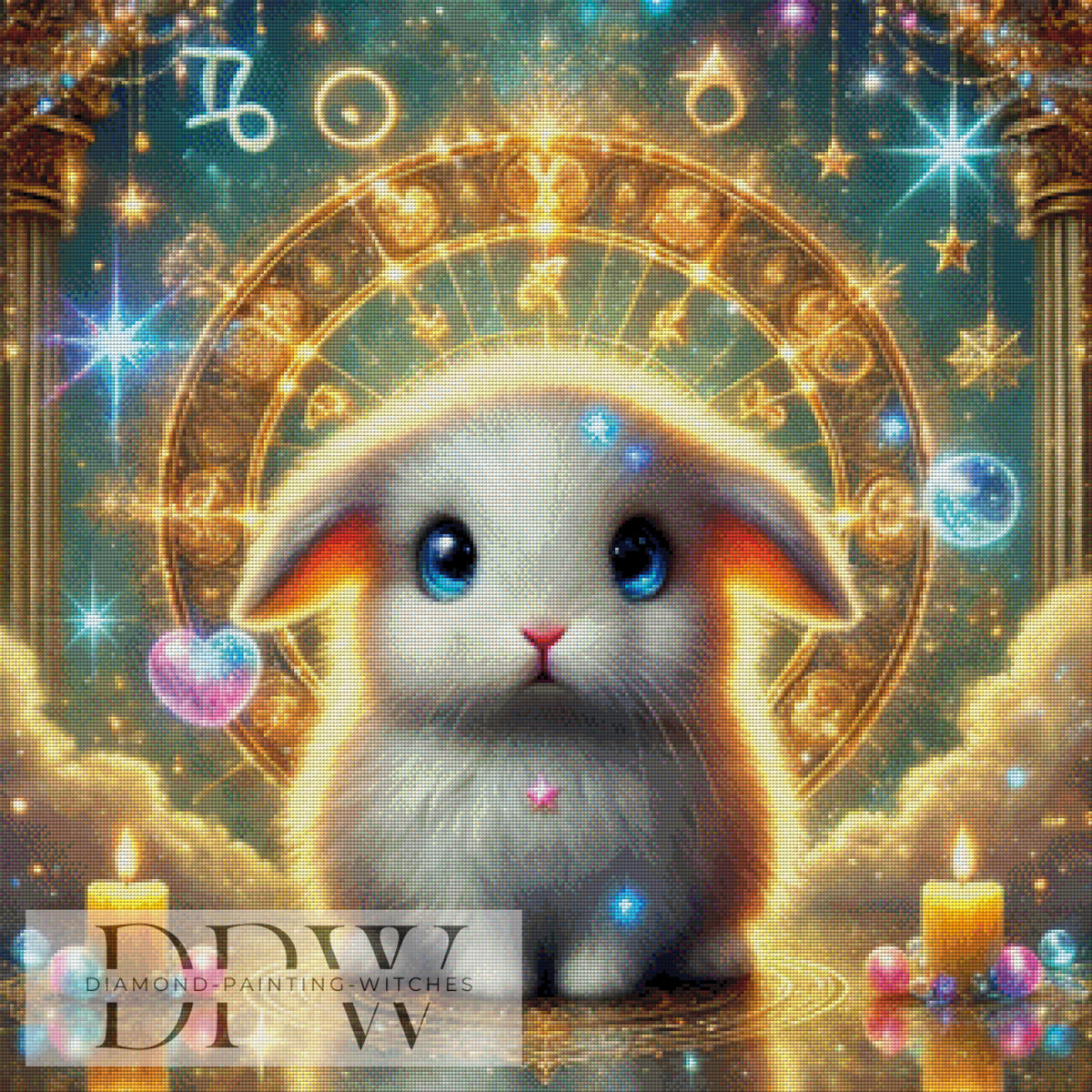 Sternzeichen Hase by Elly_A.I mit 300 Farben