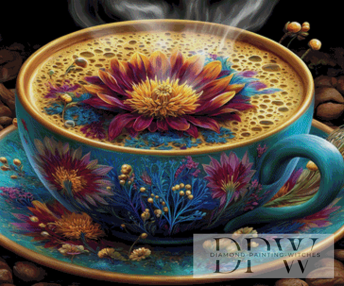 Blütenkaffee by QN mit 270 Farben