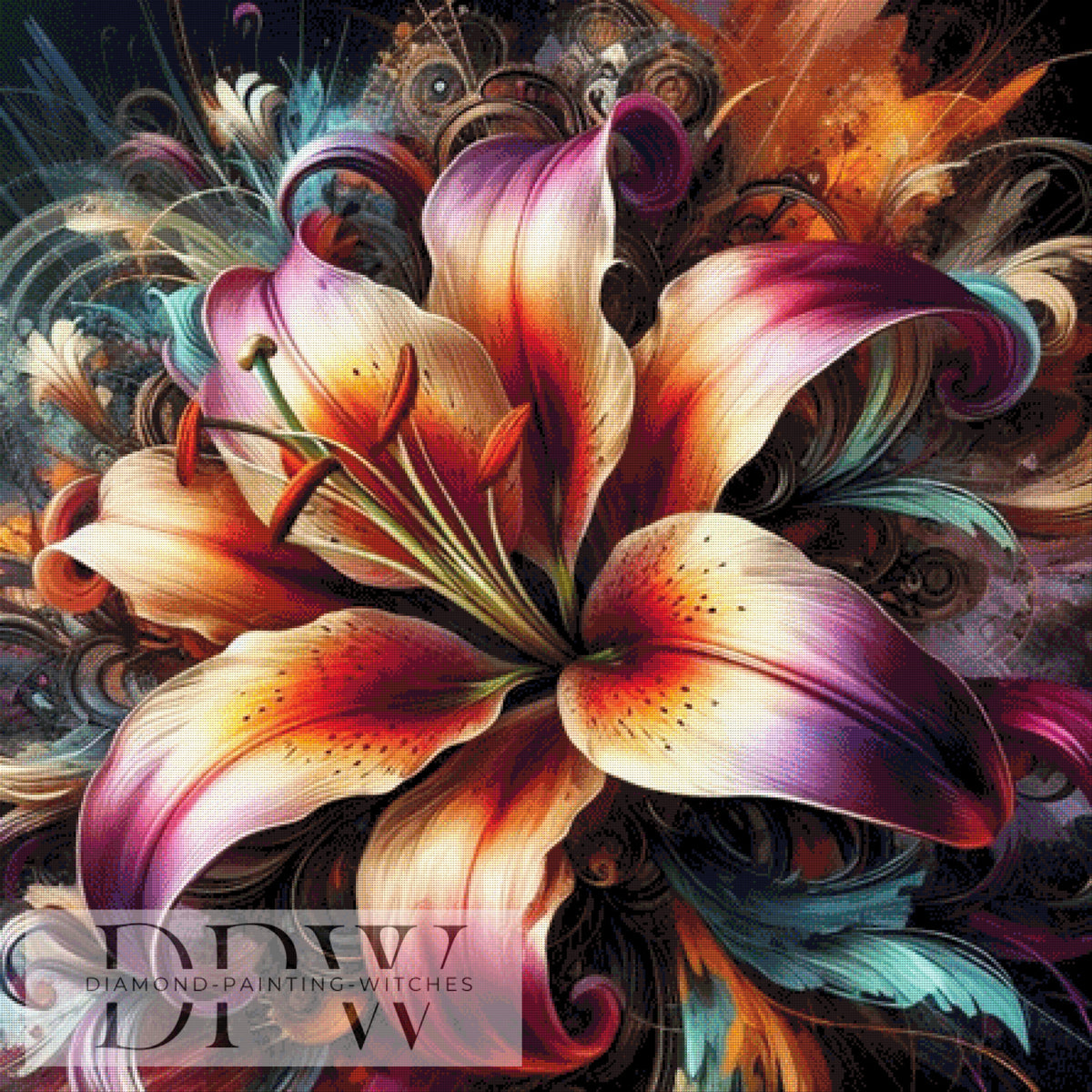 Zauberlily by Morrigan, mit 300 Farben