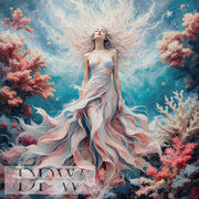 Blue Witch by Artifey, 70x90cm with 110 colors DPW-417