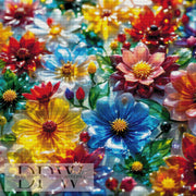 Glasblumenspiel by QN, mit 410 Farben