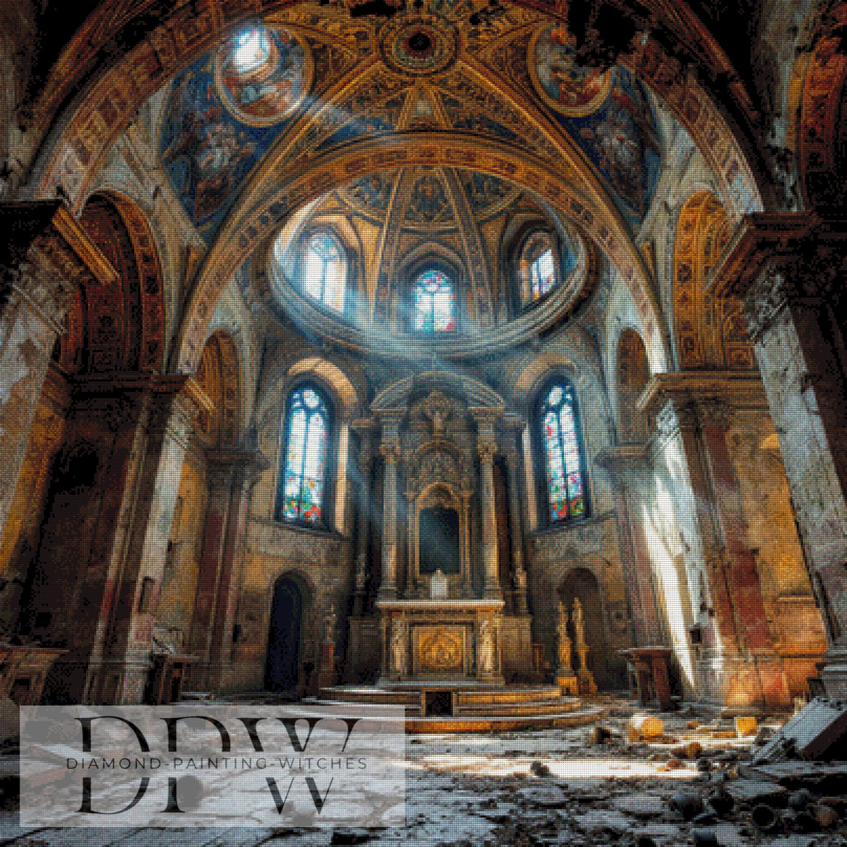 Lost Church by QN, mit 230 Farben