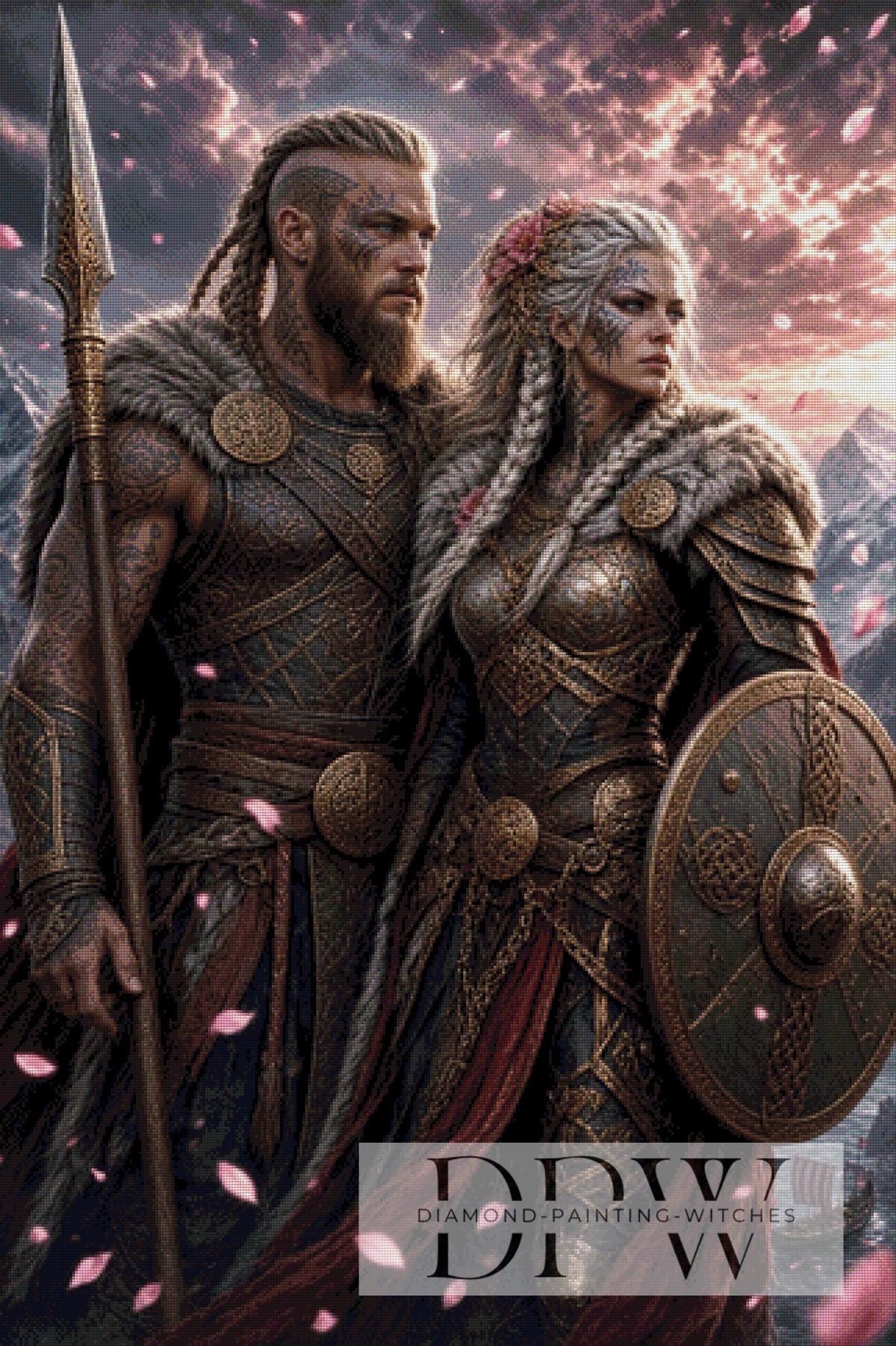 Strong Vikings by Elly_A.I. mit 130 Farben