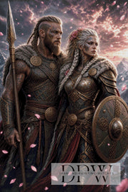 Strong Vikings by Elly_A.I. with 130 colors