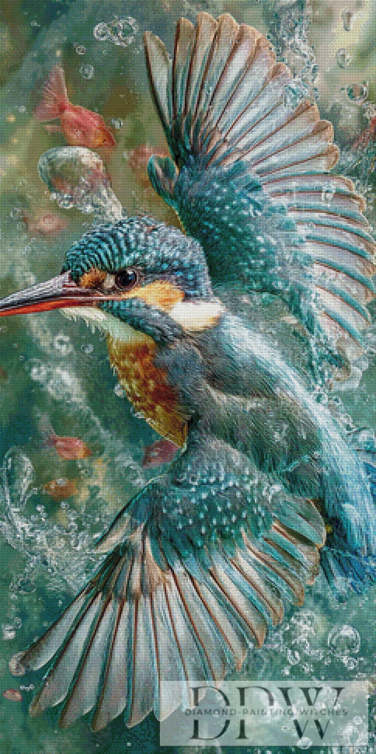 Kingfisher Fantasy by Pixxel Pics mit 240 Farben