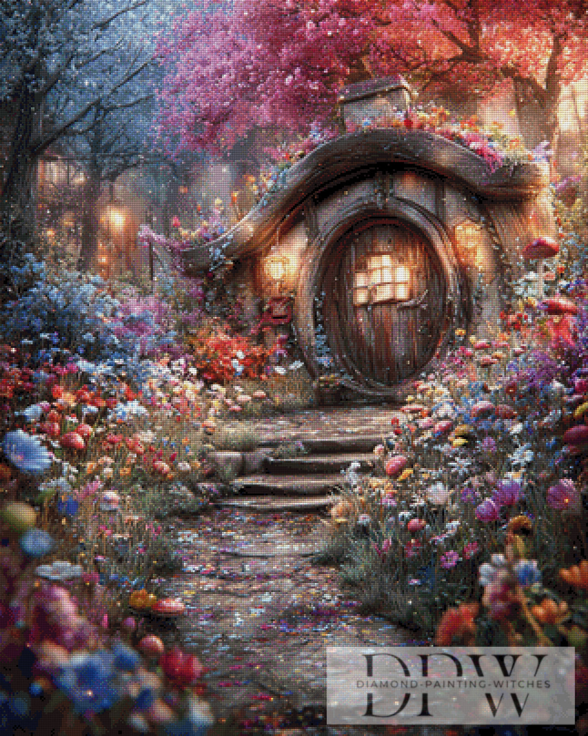 Wildblumenweg by ellufija mit 300 Farben