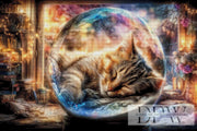 Sphere World Cat by ellufija with 300 colors