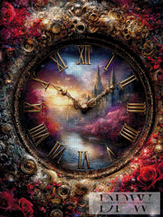 Die magische Uhr by Elly_A.I. mit 300 Farben
