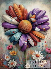Farbenblüte by CleoDora mit 370 Farben