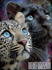 Unusual friendship by CleoDora with 170 colors