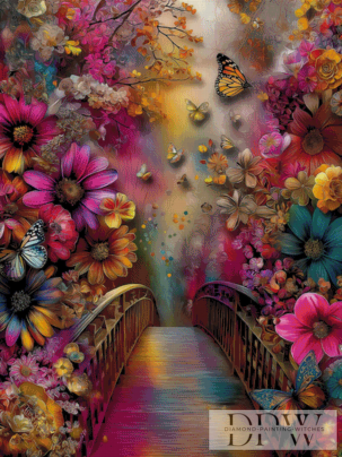 Schmetterlingsbrücke by CleoDora mit 270 Farben