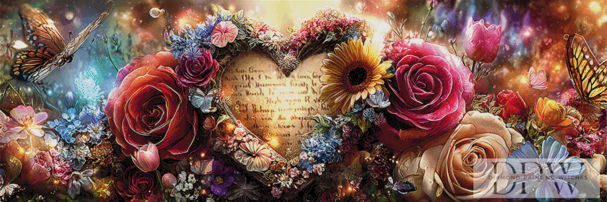 Valentine Spring by ellufija with 370 colors